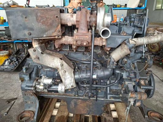 kualitas  6D125-3 Diesel Used Engine Assembly 850Kg Weight For Excavator Pc450-7 Orginal pabrik