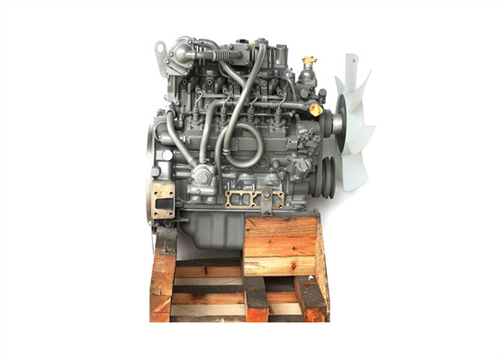 43KW ISUZU 4LE2 Engine, Bahan Baja Mesin Diesel 4 Silinder Untuk Excavator SK75-8